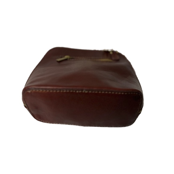 I MEDICI FIRENZE RARE NWT BURGUNDY LEATHER BAG - Made in Italy - Picture 6 of 11